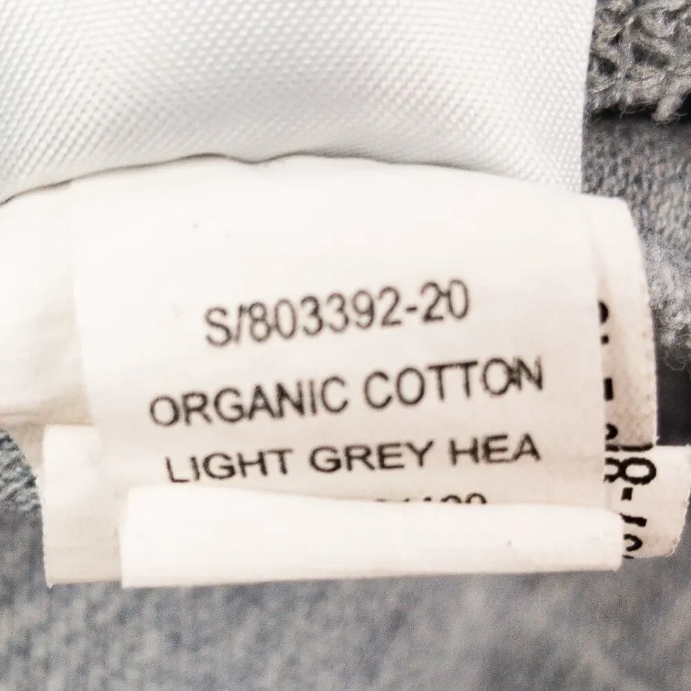 Banana Republic Organic Cotton Polo Men's Large Tagless Gray Short Sleeve Logo